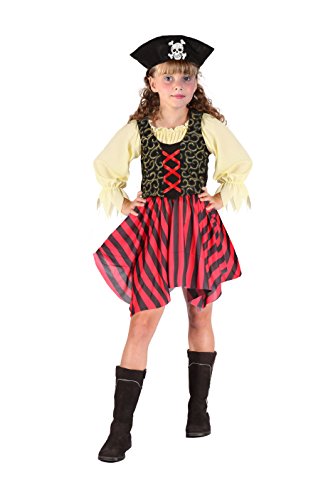 Ciao 61227.L Disguise, Girls, Red, Black, 7-9 anni von Ciao