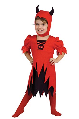 Ciao 61338.3-4.DS Disguise, Girls, Red, Black, 3-4 years von Ciao