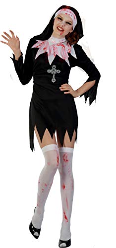 Ciao 62184 Zombie kostüm, Damen, Weiß, Schwarz, Taglia unica Ciao 62184 Zombie kostüm, Damen, Weiß, Schwarz, Taglia unica von Ciao