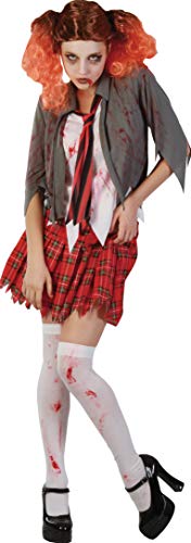 Ciao 62188 Zombie Disguise, Women, Grey, Red, White, One Size 40-42 Ciao 62188 Zombie Disguise, Women, Grey, Red, White, One Size 40-42 von Ciao