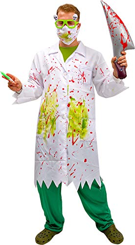 Ciao 62196 Disguise, Men, White, Green, Red von Ciao