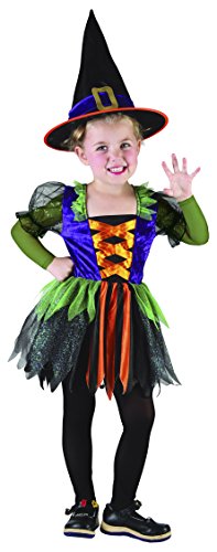 Ciao- Baby Witch costume girl (Size 4-6 years) with Trick-or-Treat bag von FIORI PAOLO