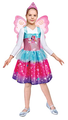Barbie Fairy costume dress disguise official girl (Size 3-4 years) with wings von Ciao