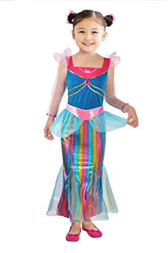Barbie Rainbow Mermaid costume dress disguise official girl (Size 5-7 years) von Ciao