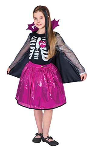 Ciao- Barbie Skeletrina SweetHeart Halloween Special Edition costume dress disguise official girl (Size 5-7 years) von Ciao