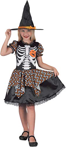Ciao- Witch Skully costume disguise girl (Size 5-7 years) von Ciao