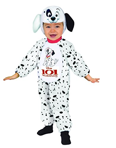 Ciao Disney Baby Dalmatian costume disguise onesie baby (6-12 months), Weiß von Ciao