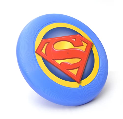Ciao E7180 Superman DC Comics (27cm) aus Kunststoff Frisbee, Blau, Rot, Gelb, One Size von Ciao