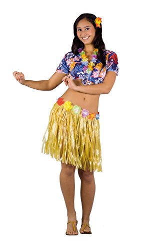 Ciao Fiori Paolo 62080 Hawaiian Damen Kostüm, mehrfarbig, Gr. 40-42 von Ciao
