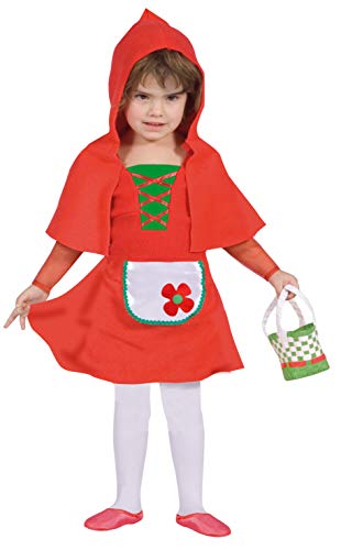 Ciao Fiori Paolo - Baby Capuccetto Kostüm Mädchen, Rot, 3-4 Jahre, 61336.3-4 Ciao Fiori Paolo - Baby Capuccetto Kostüm Mädchen, Rot, 3-4 Jahre, 61336.3-4 von Ciao