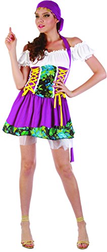 Ciao Fiori Paolo - Gitana Gipsy Kostüm für Damen, Erwachsene, mehrfarbig, Größe 40-42, 62051 von FIORI PAOLO