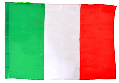 Ciao - Flagge Italien aus Stoff mit Stange, grün/weiß/rot, 90 x 60 cm, 22093 von Ciao