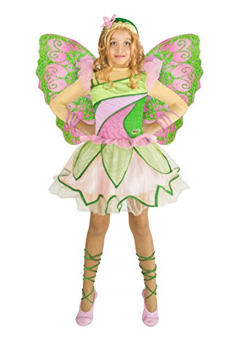 Flora Butterflix Winx Club costume disguise girl (Size 4-6 years) von Ciao