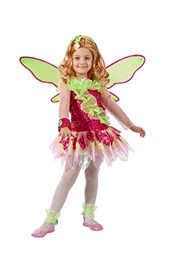 Ciao- Flora Tynix Winx Club costume disguise fancy dress girl (Size 4-6 years) von Ciao