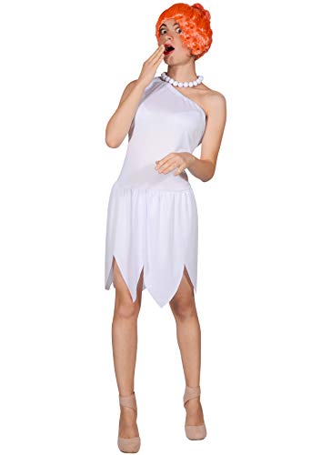 Ciao- Wilma Feuerstein Flintstone Kostüm Verkleidung Mädchen Damen Erwachsene offizielle The Flintstones (Einheitsgröße) von Ciao