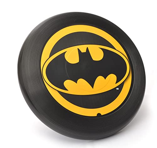 Ciao - Frisbee Batman DC Comics (27 cm) aus Kunststoff, Farbe Schwarz, Gelb, One Size, E7181 von Ciao
