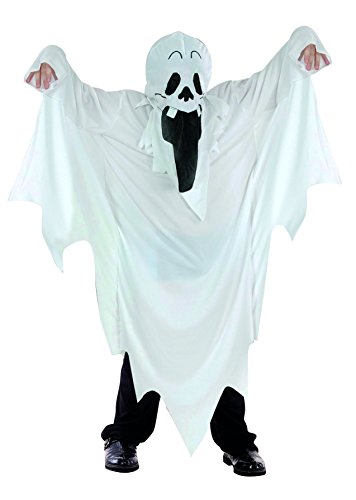 Ciao- Ghost costume disguise unisex children (Size 7-10 years), white von Ciao