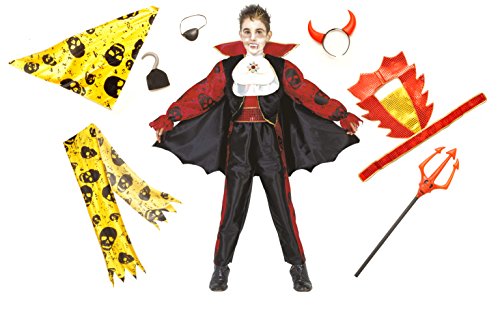 Ciao Hello - Magic Boy Halloween-Kostüm, 3 in 1, 6-8 Jahre von Ciao