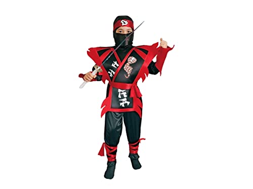 Ciao Jungen Kobra Ninja costume bambino (Taglia 6-8 anni) Kostüme, schwarz/rot, Jahre von Ciao