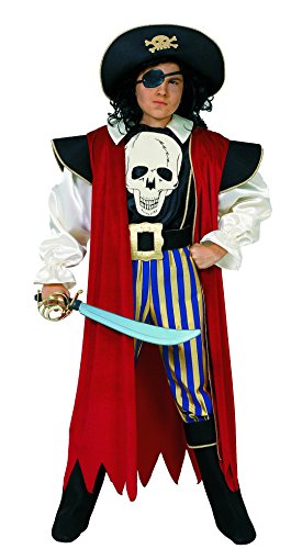 Ciao Pirate Captain Morgan Kinderkostüm (6-8 Jahre), mehrfarbig, 6-8 Jahre, 11530.6-8 Jahre von Ciao