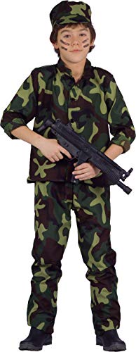 Ciao Military Soldier Jungle Warfare Army Kostüm Verkleidung Junge (Größe 5-7 Jahre) von Ciao