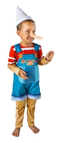Ciao- Pinocchio puppet costume disguise official boy (Size 5-7 years) von Ciao