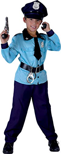 Ciao- Police Officer Kostüm Verkleidung Junge (Größe 6-8 Jahre) von Ciao