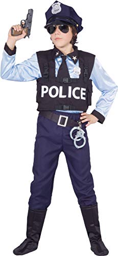 Ciao Police Officer Special Police Kostüm Verkleidung Junge (Größe 7-9 Jahre) with toy weapons set von Ciao