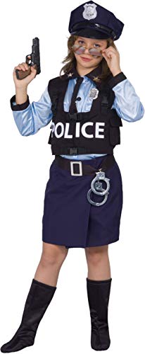 Ciao Police Officer Special Police Kostüm Verkleidung Mädchen (Größe 5-7 Jahre) von Ciao
