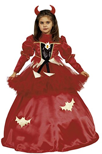 Ciao Hello - Prinzessin Red Fantasy 3 in 1 Mädchen Kostüm, 4-6 Jahre von Ciao