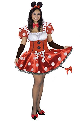 Ciao- Sexy Polka Dots Mouse Kostüm Verkleidung Damen Mädchen Erwachsene (Größe S) von Ciao