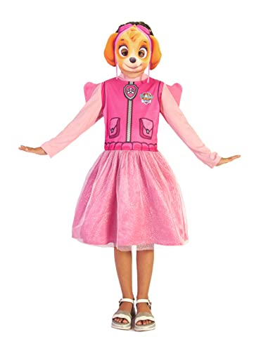 Ciao Skye costume disguise girl official Paw Patrol (Size 5-7 years) with mask, Rosa von Ciao