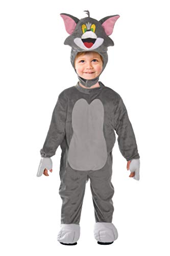 Ciao- Tom cat costume plush onesie disguise official Tom & Jerry (Size 1-2 years) von Ciao