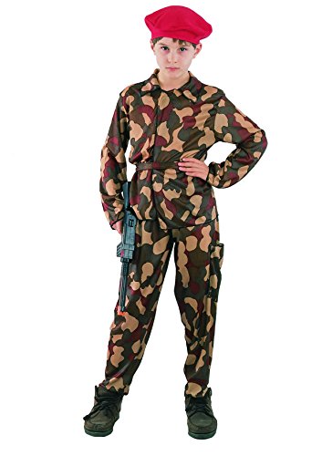 Fiori 61142 Militärkostüm Paolo für Kinder (7-9 Jahre) von Ciao