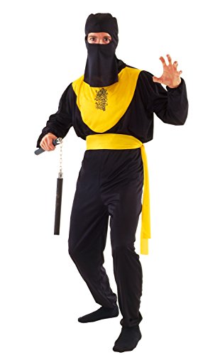 Ciao 62126 Disguise, Men, Einfarbig, Black, Yellow, Einheitsgröße Ciao 62126 Disguise, Men, Einfarbig, Black, Yellow, Einheitsgröße von Ciao