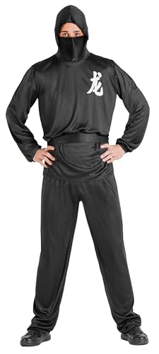 Ciao 62120 Ninja Disguise, Men, Black, Einheitsgröße Ciao 62120 Ninja Disguise, Men, Black, Einheitsgröße von Ciao