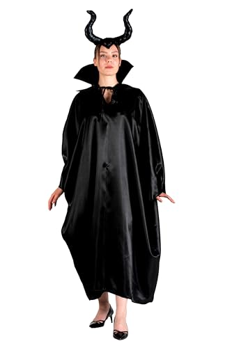 Maleficent Hexe Umhang und Hut Kit, Einheitsgröße Maleficent Hexe Umhang und Hut Kit, Einheitsgröße von Ciao