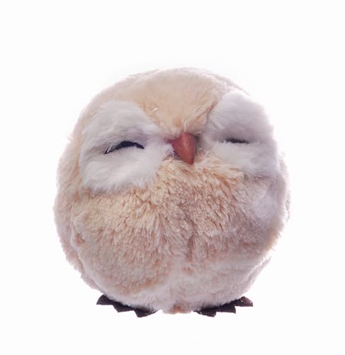 Owl Ball Cute (Ø12cm) Hanging Christmas Decoration, beige von Ciao