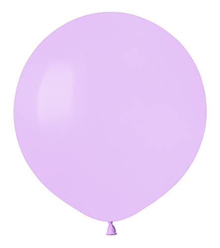 Pack 10 maxi balloons in natural latex Premium Quality G40 (Ø 100cm / 40"), powder pink von Ciao
