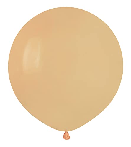 Pack 34563 10 maxi balloons in natural latex Premium Quality G40 (Ø 100cm / 40"), turquoise green von Ciao