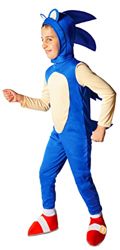 Sonic the Hedgehog costume disguise fancy dress boy official SEGA (Size 8-10 years) von Ciao