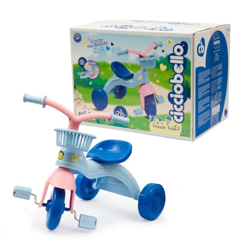 Cicciobello Dreirad mit 3 Rädern – Cicciobello Dreirad perfekt für die Kleinsten, Spaß und Sicherheit garantiert mit lebendigem Design und Korb vorne, für Kinder ab 2 Jahren Cicciobello Dreirad mit 3 Rädern – Cicciobello Dreirad perfekt für die Kleinsten, Spaß und Sicherheit garantiert mit lebendigem Design und Korb vorne, für Kinder ab 2 Jahren von Cicciobello
