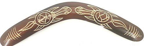 Ciffre 40cm Bumerang Bummerang Boomerang Deko Schildkröte Fair Trade Geschnitzt Ciffre 40cm Bumerang Bummerang Boomerang Deko Schildkröte Fair Trade Geschnitzt von Ciffre