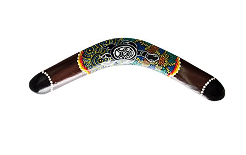 Ciffre 40cm Bumerang Bummerang Boomerang Deko Schildkröte Holz Bemalt Fair Trade Ciffre 40cm Bumerang Bummerang Boomerang Deko Schildkröte Holz Bemalt Fair Trade von Ciffre