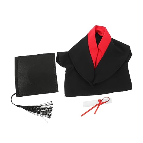 Ciieeo 1 Satz Abschlusskleidung für Bärenpuppe Doktorhut Abschlussrobe für Plüschtiere Vielseitige Dekoration für Abschlussparty Kreative Spielideen Ciieeo 1 Satz Abschlusskleidung für Bärenpuppe Doktorhut Abschlussrobe für Plüschtiere Vielseitige Dekoration für Abschlussparty Kreative Spielideen von Ciieeo