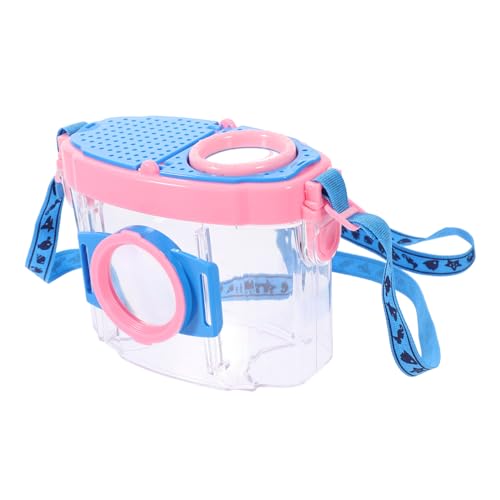 Ciieeo 1 Satz Beobachtungsbox für Insekten outdoor Lupe Zuschauer Kit zur Beobachtung von Insekten Bausatz Fehlerfall Insektenbehälter Erkundungstool für Rosa von Ciieeo
