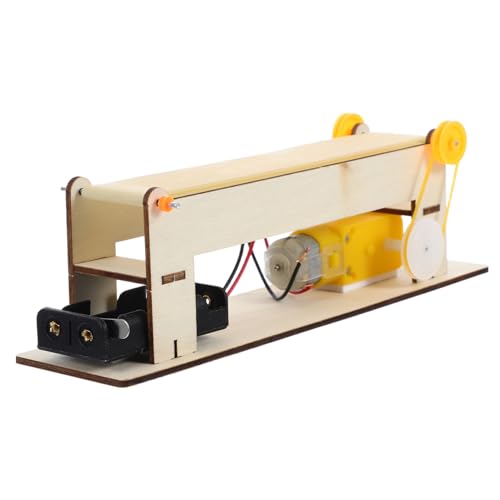 Ciieeo 1 Satz Förderspurmodell für technische Produkte Naturwissenschaftskits Kunsthandwerk für Science Craft Model Kit Projekte Science Kit hölzern Beige von Ciieeo