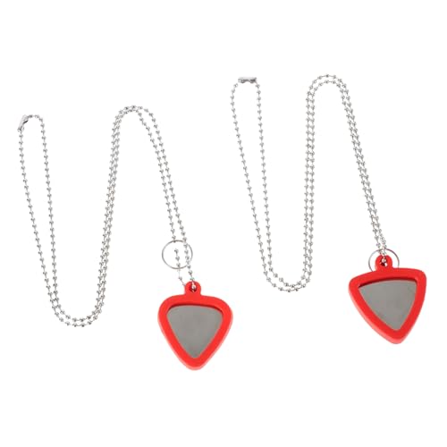 Ciieeo 1 Satz Gitarren-Pick-Halskette olierter Griff Brillenkette Gitarrenpicks Halter Gitarrenplektren aus Silikon Silikon-Halskette mit Gitarrenplektrenhalter Ärmel für Gitarrenplektren Ciieeo 1 Satz Gitarren-Pick-Halskette olierter Griff Brillenkette Gitarrenpicks Halter Gitarrenplektren aus Silikon Silikon-Halskette mit Gitarrenplektrenhalter Ärmel für Gitarrenplektren von Ciieeo