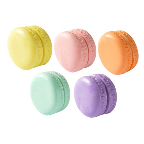 Ciieeo 1 Satz Künstliche Macarons Aus Realistische Pvc Desserts Für Fotografie Party Dekoration Und Kuchendekor Macaron Modelle Tischdeko 5 Stück von Ciieeo