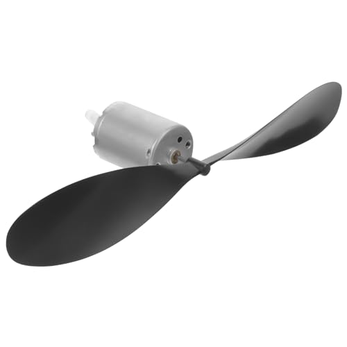 Ciieeo 1 Satz Windkraftanlagen Bausätze Turbine tragbar rotierend klein Motor Mini-Windgenerator Mini-Generator Plastik Black Ciieeo 1 Satz Windkraftanlagen Bausätze Turbine tragbar rotierend klein Motor Mini-Windgenerator Mini-Generator Plastik Black von Ciieeo